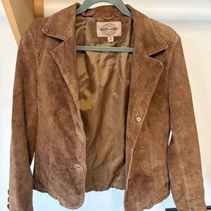 Vintage Suede Brown Jacket